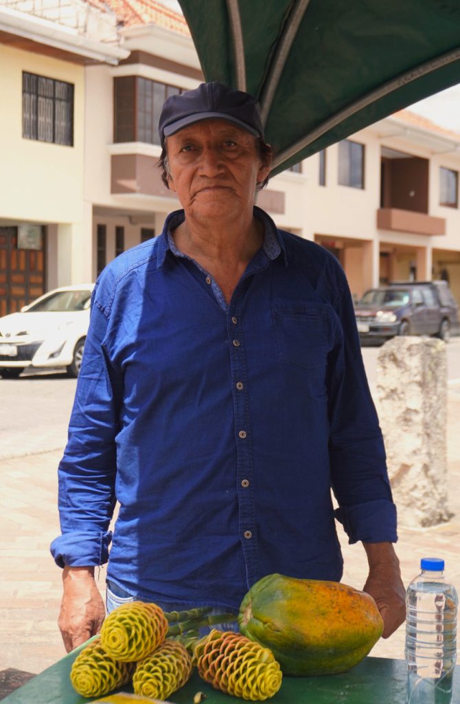 Serafín Ñamao, Presidente de la organización APROCAJ, Gualaquiza.jpg